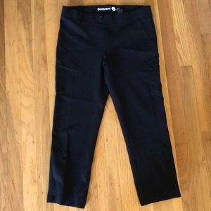 Yoga-like Cropped Work Pants